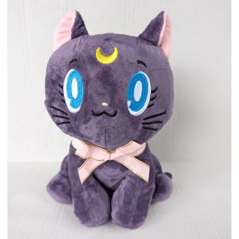 Sailor Moon Luna Sitting Cat Plush Original‎ Anime Stuffed Animal
